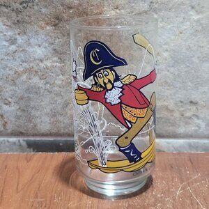 Vintage McDonalds Captain Crook Glass McDonaldland Action Series 1977
